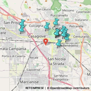 Mappa Via Ponteselice Zona Ind.le Socomer - Consorzio ASI, 81100 Caserta CE, Italia (1.85)