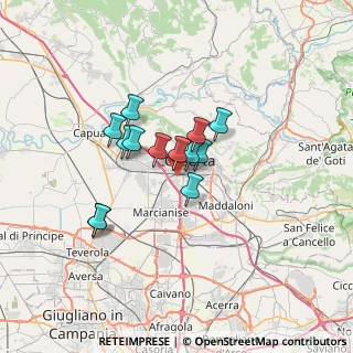 Mappa Via Ponteselice Zona Ind.le Socomer - Consorzio ASI, 81100 Casagiove CE, Italia (5.07231)