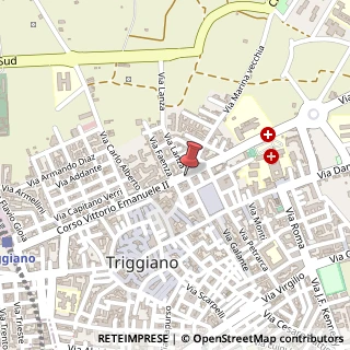 Mappa Via Lanza, 25, 70019 Triggiano BA, Italia, 70019 Triggiano, Bari (Puglia)