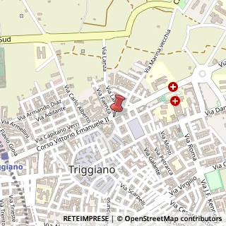 Mappa Corso Vittorio Emanuele, 37, 70019 Triggiano, Bari (Puglia)