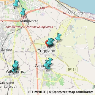Mappa Via Faenza, 70019 Triggiano BA, Italia (2.46)