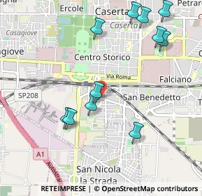 Mappa Via Volturno, 81100 Caserta CE, Italia (1.20909)