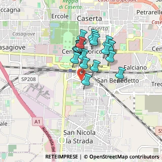 Mappa Via Volturno, 81100 Caserta CE, Italia (0.7655)