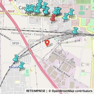 Mappa Via Ponteselice, 81100 Caserta CE, Italia (0.826)