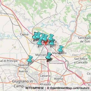 Mappa Via Ponteselice, 81100 Caserta CE, Italia (4.73231)