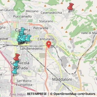 Mappa Via Dietro Corte, 81100 Caserta CE, Italia (3.06923)