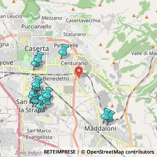 Mappa Via Dietro Corte, 81100 Caserta CE, Italia (2.775)