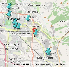 Mappa Via Dietro Corte, 81100 Caserta CE, Italia (2.62833)