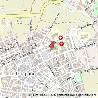 Mappa Via Luigi Settembrini, 17, 70019 Triggiano, Bari (Puglia)
