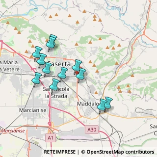 Mappa Via G. Siani, 81100 Caserta CE, Italia (3.84583)