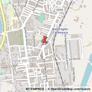 Mappa Via Vincenzo Roppo, 42, 70129 Bari, Bari (Puglia)
