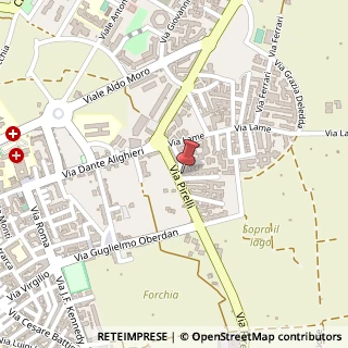 Mappa Via Filippo Brunelleschi, 4, 70019 Triggiano, Bari (Puglia)