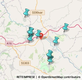 Mappa Contrada Pezza Marchese, 83035 Grottaminarda AV, Italia (3.45364)