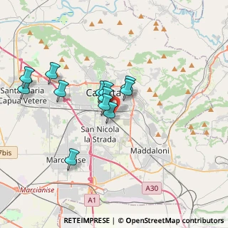 Mappa Maggiore Salvatore, 81100 Caserta CE, Italia (3.34833)