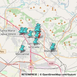 Mappa Maggiore Salvatore, 81100 Caserta CE, Italia (3.07357)