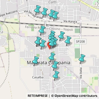 Mappa Piazza A. de Gasperi, 81047 Macerata Campania CE, Italia (0.4165)
