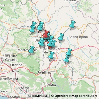 Mappa Via Scuole, 82010 San Martino Sannita BN, Italia (10.72167)
