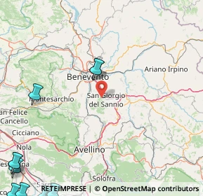 Mappa Via Scuole, 82010 San Martino Sannita BN, Italia (34.02615)