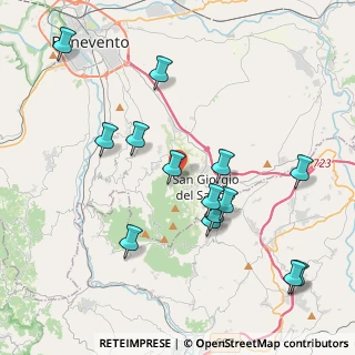Mappa Via Scuole, 82010 San Martino Sannita BN, Italia (4.53857)