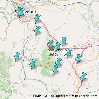 Mappa Via Scuole, 82010 San Martino Sannita BN, Italia (4.83929)