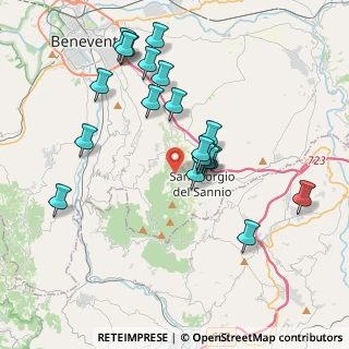 Mappa Via Scuole, 82010 San Martino Sannita BN, Italia (4.0425)