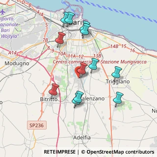 Mappa Via di Venere Domenico, 70129 Bari BA, Italia (4.06167)