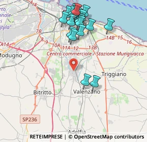 Mappa Via di Venere Domenico, 70129 Bari BA, Italia (4.7275)