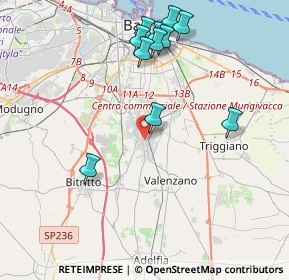 Mappa Via di Venere Domenico, 70129 Bari BA, Italia (4.56273)