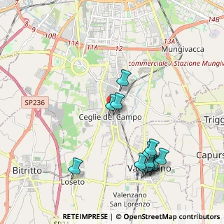 Mappa Via di Venere Domenico, 70129 Bari BA, Italia (2.33846)