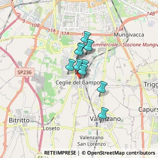 Mappa Via di Venere Domenico, 70129 Bari BA, Italia (1.17455)