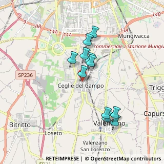 Mappa Via di Venere Domenico, 70129 Bari BA, Italia (1.74818)