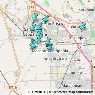 Mappa Via Elena, 81047 Macerata Campania CE, Italia (1.67)