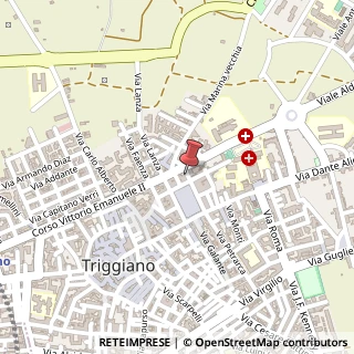 Mappa Via del Carmelo, 5, 70019 Triggiano, Bari (Puglia)