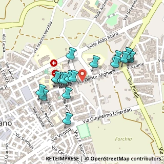 Mappa Via Giovanni Verga, 70019 Triggiano BA, Italia (0.2235)