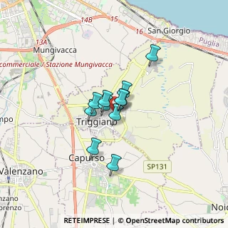 Mappa Via Carpaccio, 70019 Triggiano BA, Italia (1.03909)