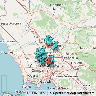 Mappa Piazza Alcide De Gasperi, 81047 Macerata Campania CE, Italia (10.3415)