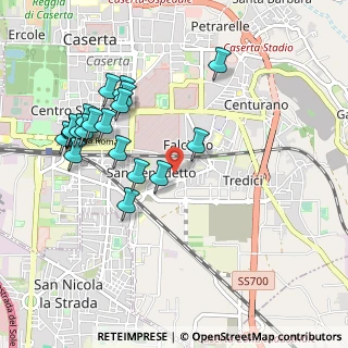 Mappa Via Sant'Antonio, 81100 Caserta CE, Italia (1.118)