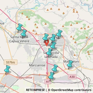 Mappa Zona industriale, 81100 Caserta CE, Italia (4.39727)