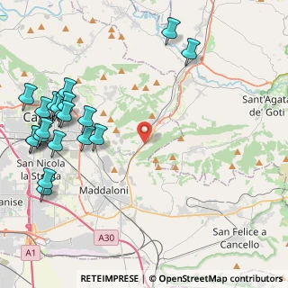 Mappa Via Variante Sannitica, 81020 Valle di Maddaloni CE, Italia (6.0685)