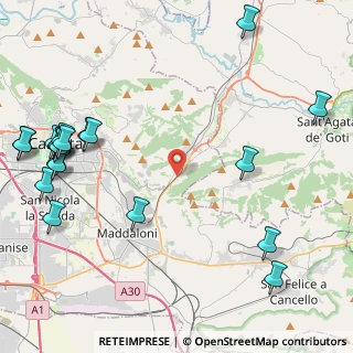 Mappa Via Variante Sannitica, 81020 Valle di Maddaloni CE, Italia (6.4805)