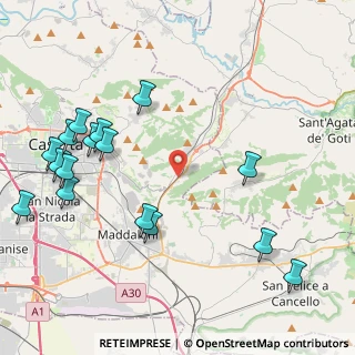 Mappa Via Variante Sannitica, 81020 Valle di Maddaloni CE, Italia (5.53563)