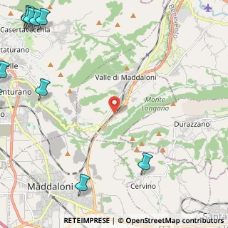 Mappa Via Variante Sannitica, 81020 Valle di Maddaloni CE, Italia (4.37091)