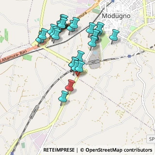 Mappa Strada Provinciale 1 - SP1 Km 0, 70026 Modugno BA, Italia (1.04286)