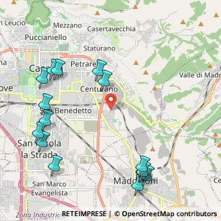 Mappa Viella Valentino, 81100 Caserta CE, Italia (2.93)
