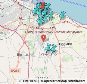 Mappa Via Angelantonio Quaranta, 70129 Bari BA, Italia (4.7035)