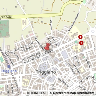 Mappa Corso Vittorio Emanuele, 94, 70019 Triggiano, Bari (Puglia)