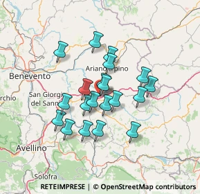 Mappa Via Alessandro Manzoni, 83035 Grottaminarda AV, Italia (11.4825)