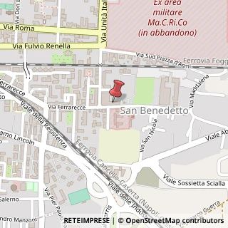 Mappa Via Ferrarecce, 191, 81100 Caserta, Caserta (Campania)