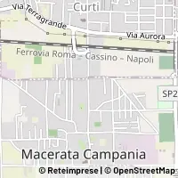 Kaart Macerata Campania