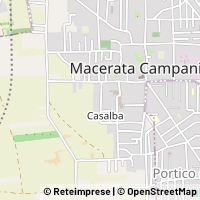 地図 Macerata Campania